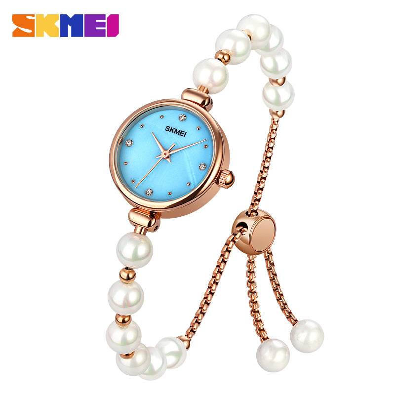 SKMEI 1981 Romantic Style Bracelet Quarts Women's Fashion Watch