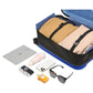 20 inch Space Saving foldable Lightweight ABS carry on Luggage with silent spinner wheels