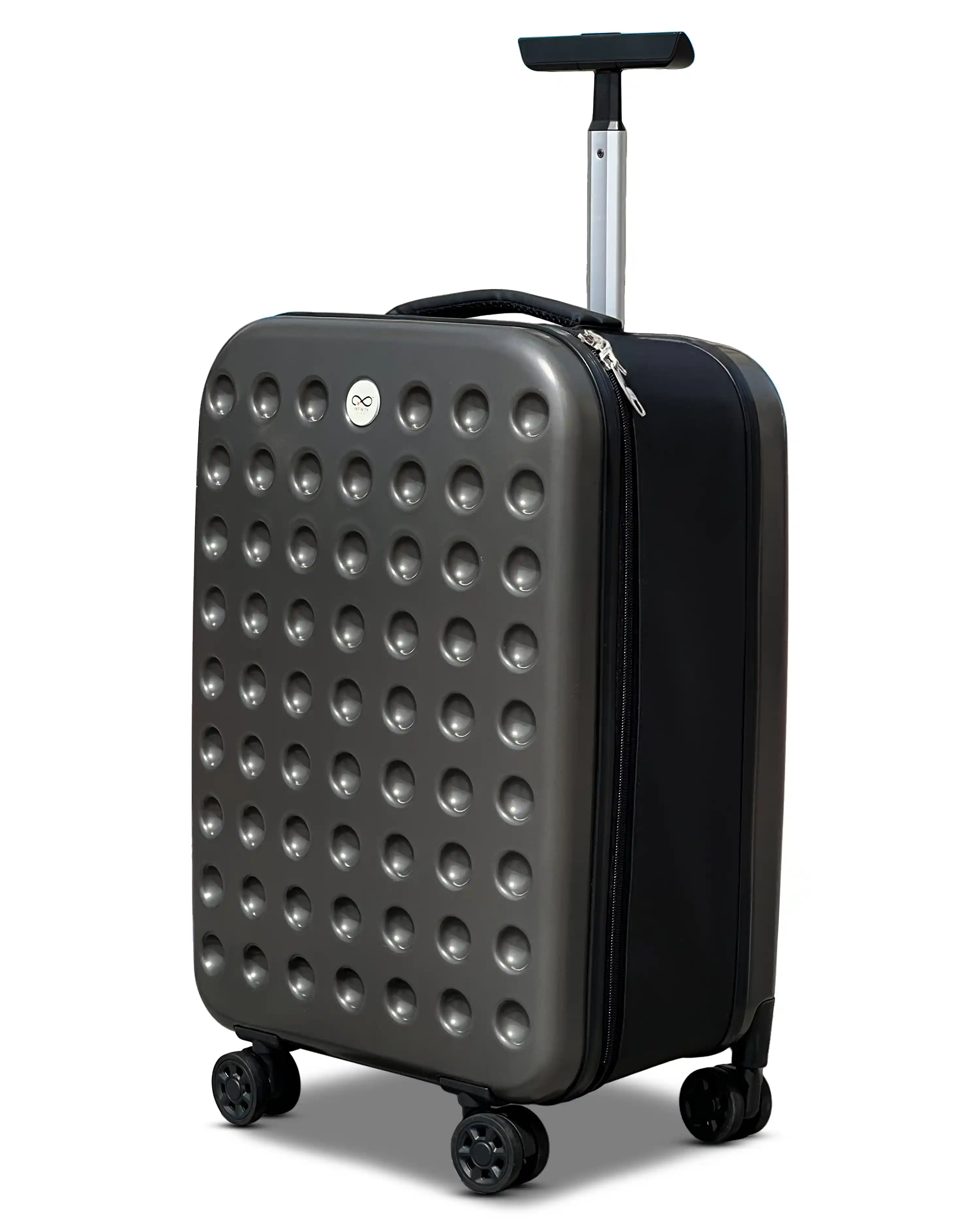 20 Inch Space Saving ABS Foldable Lightweight Carry On Luggage With Silent Spinner Wheels