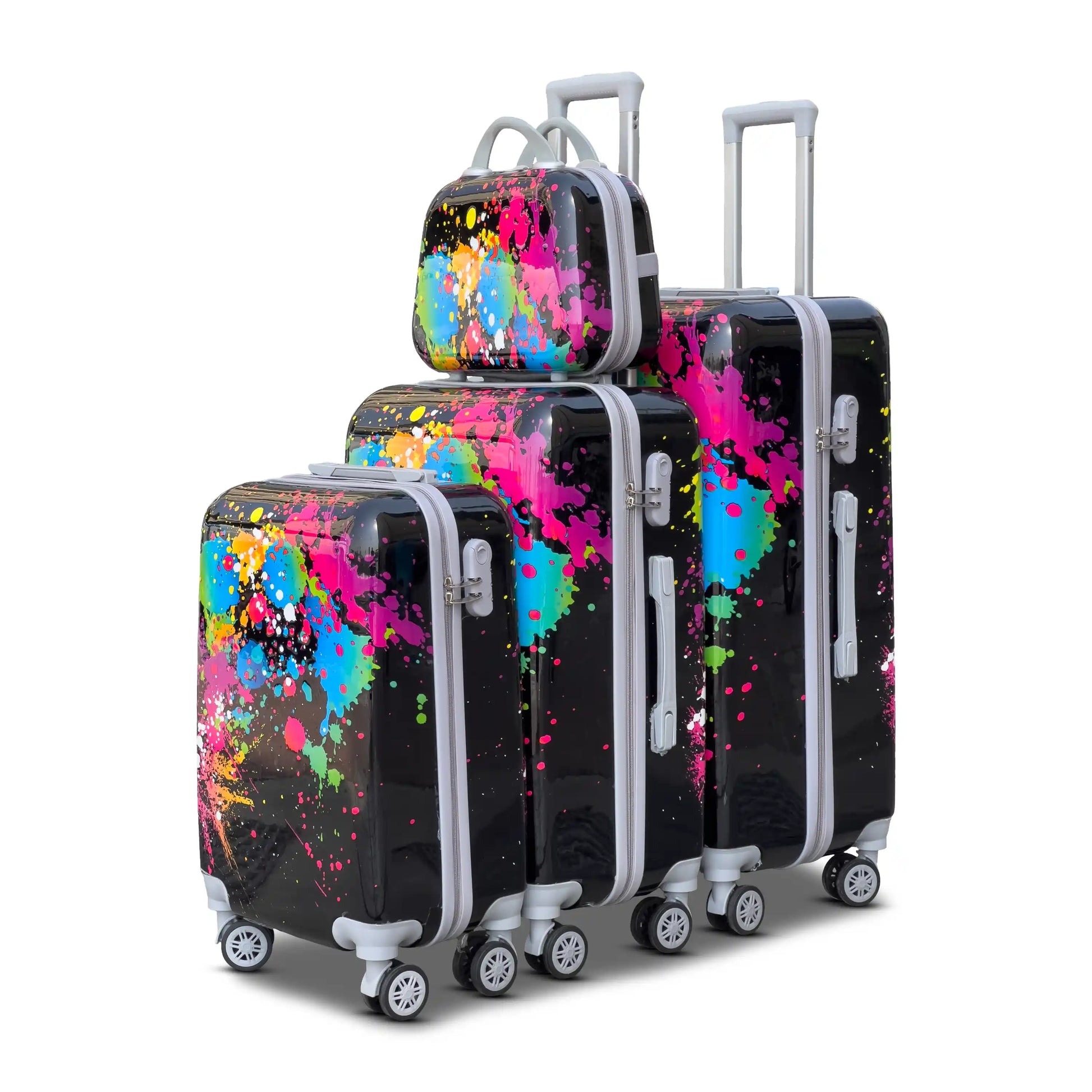 Set of 4pcs luggages Zaappy suitcase