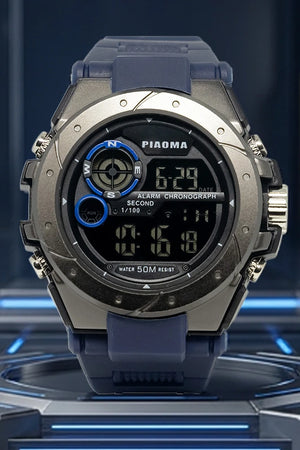 Stylish Elegant Multifunctional Piaoma S-Sports Men's Chronograph Watch | Dual Time Water Proof