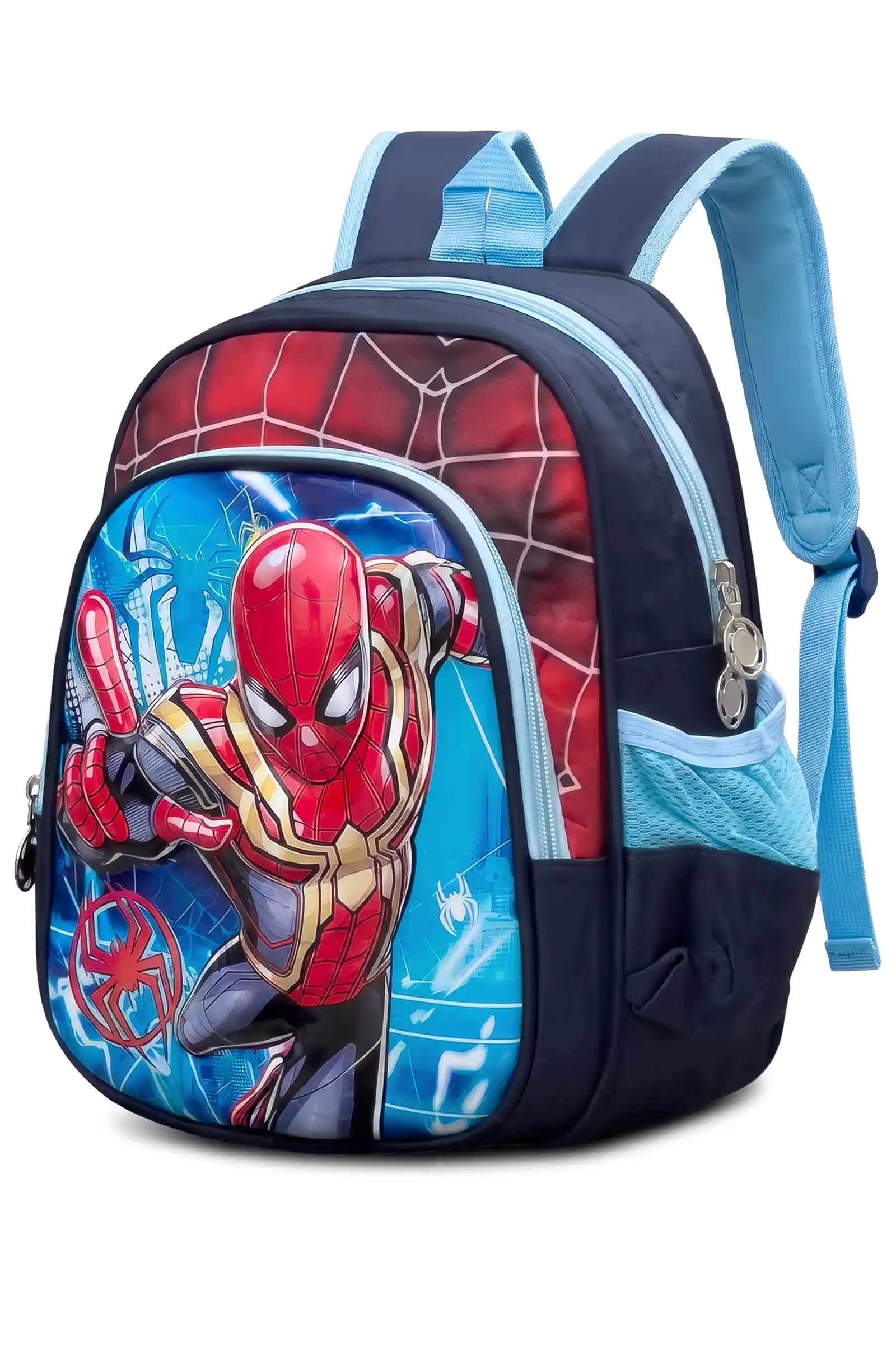 12 Inch Cute Cartoon Character Printed Lightweight School Bag, 4-7 Years With Adjustable Strap Buckle