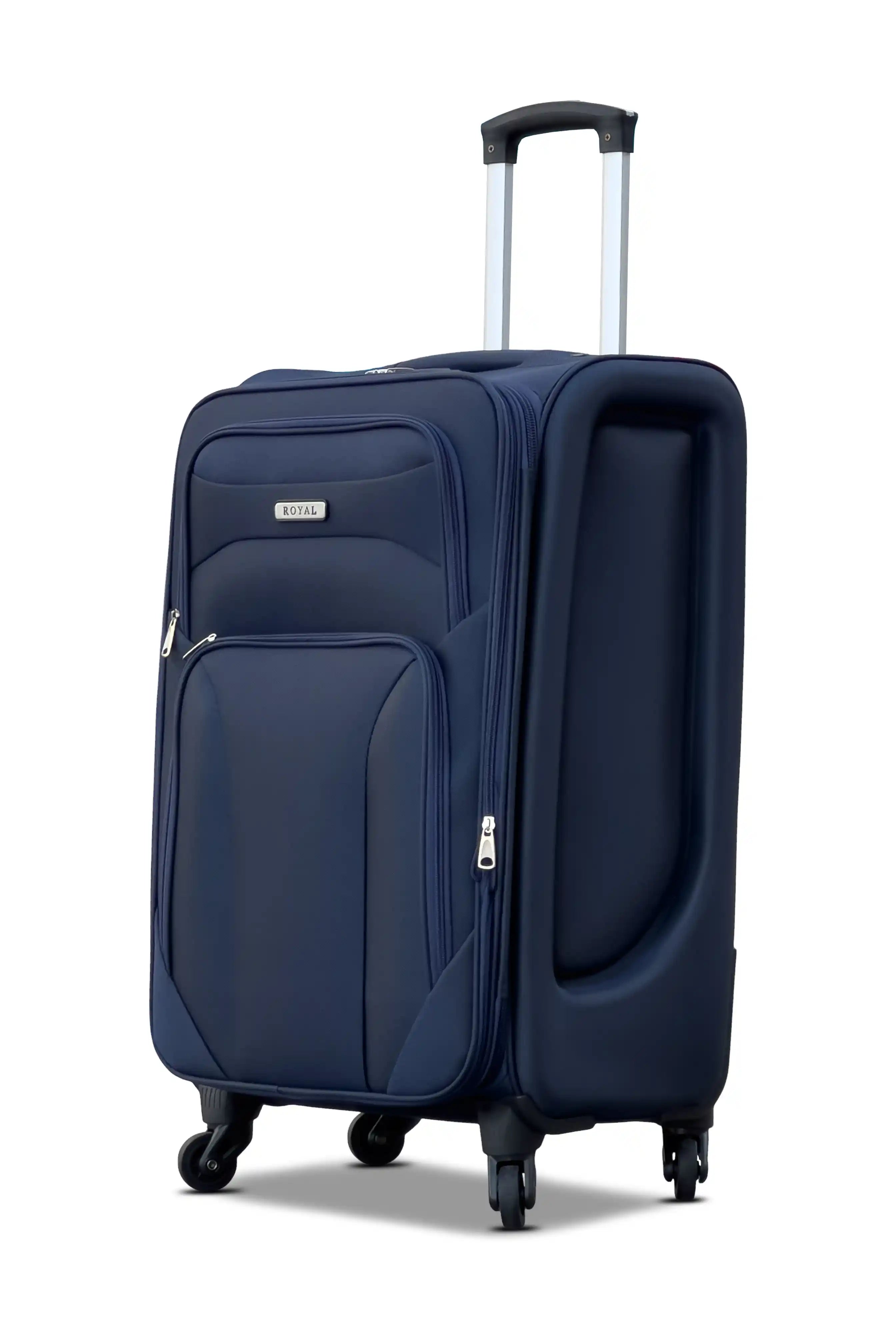 Swift Soft Shell Luggage Lightweight 4 Pcs Set (20/24/28/32 Inch) Expandable Suitcase With Combination Lock And Spinner Wheels