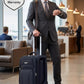 Swift Four Wheel Material Expandable Lightweight 20 Inch Soft Shell Luggage Bag With 2 year warranty