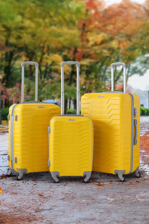 Swiss Class Lightweight ABS Luggage Bags with Spinner Wheels | 20, 24 and 28 Inches