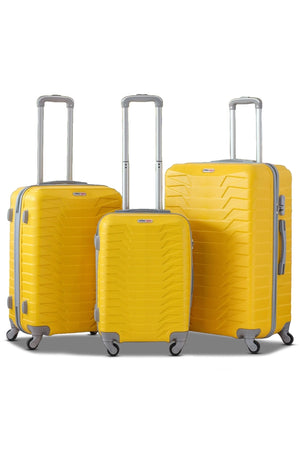 Swiss Class Lightweight ABS Luggage Bags with Spinner Wheels | 20, 24 and 28 Inches