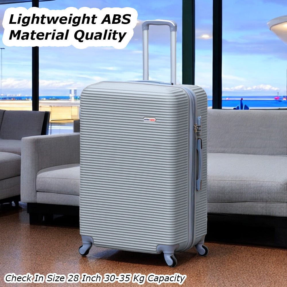 Swiss Class Line ABS Lightweight Expandable Luggage with Spinner Wheels | 20, 24 and 28 Inches
