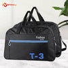 Stylish Black T-3 Fashion Sports And Athletic Gear Travel Bag For Men