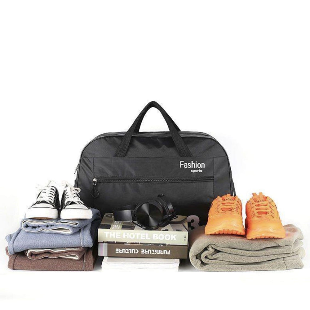 Stylish Black T-3 Sports And Athletic Gear Bag For Men Zaappy.com