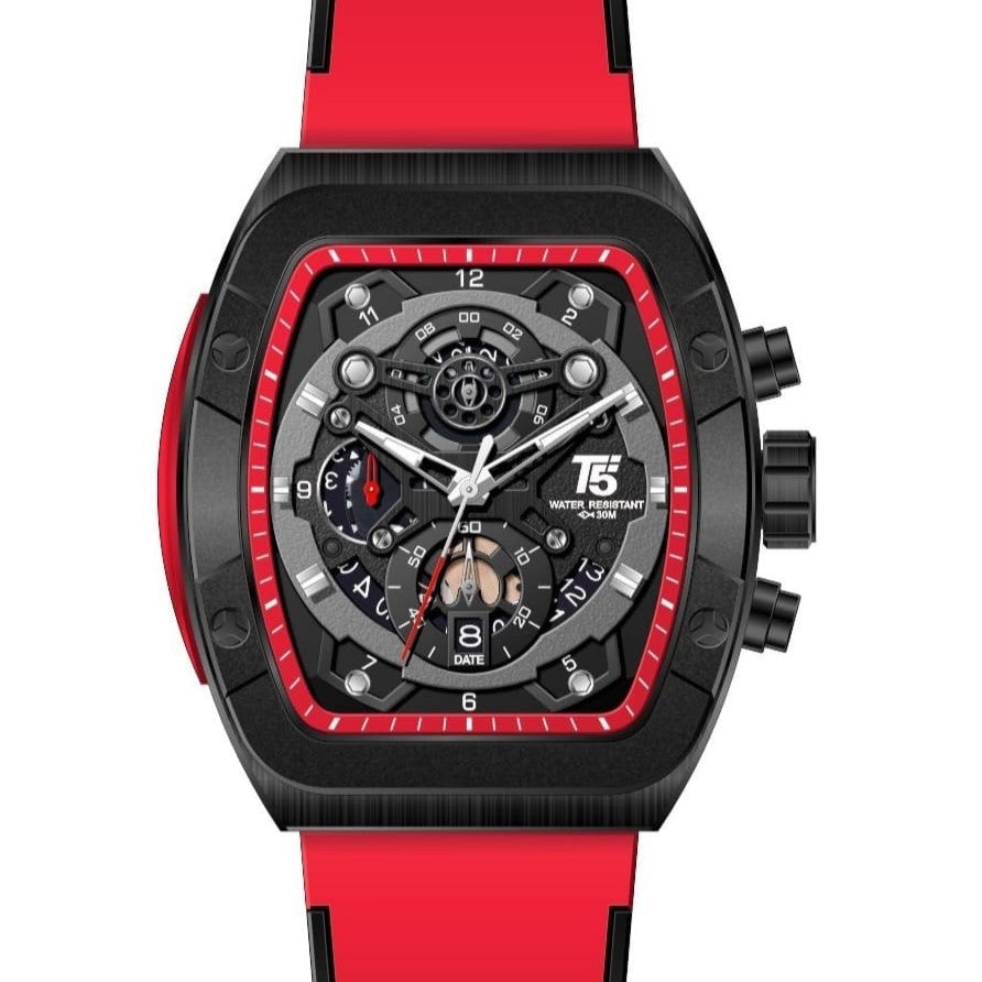 T5 Watch H3857G | Men Stylish Bold Analogue Chronograph