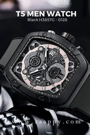 T5 Watch H3857G | Men Stylish Bold Analogue Chronograph