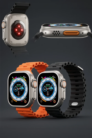 T800 Smart Watch with Smart Features, Wireless Charger, Bluetooth, Music Playback