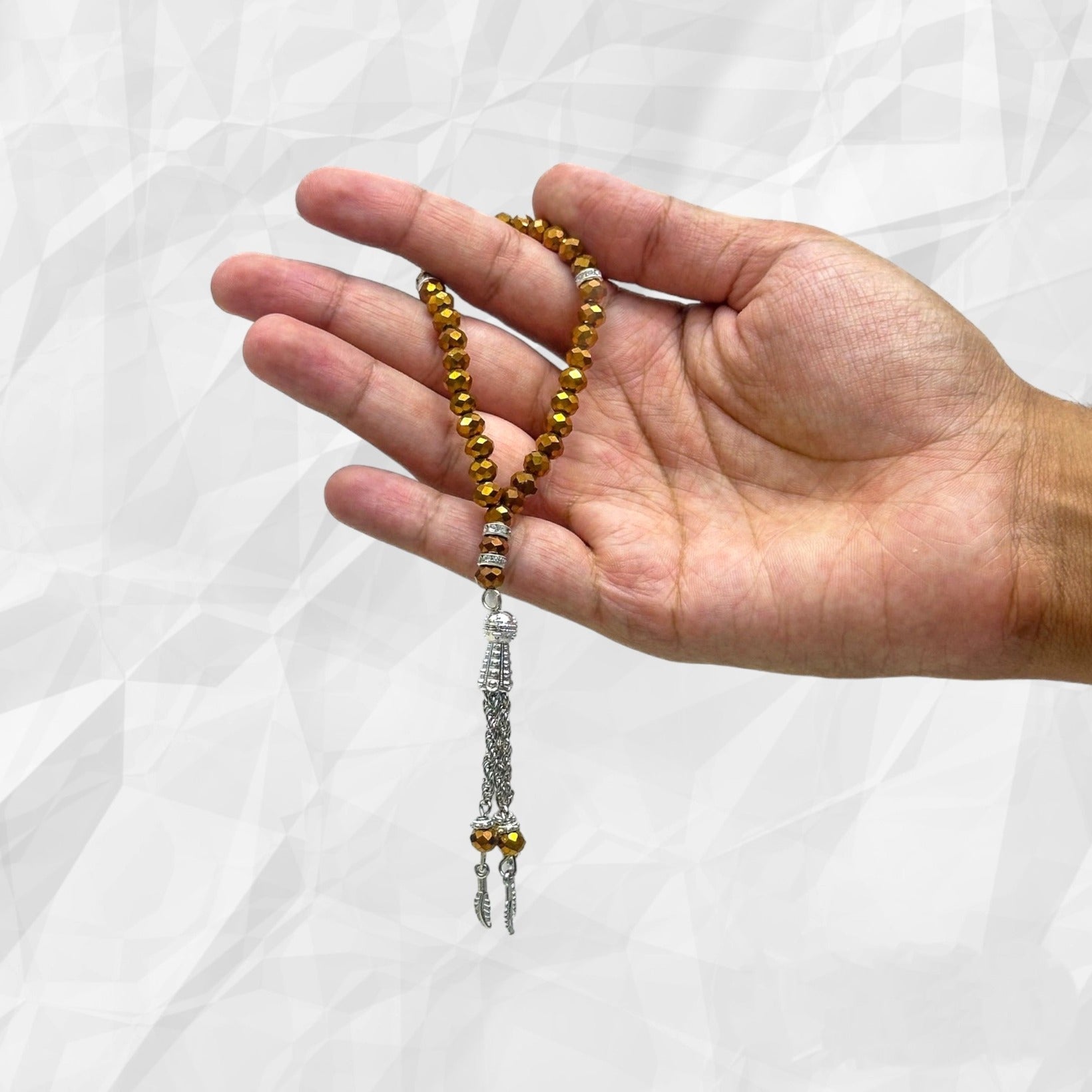 Buy Mini Tasbeeh Crystal Prayer Beads – Zaappy.com