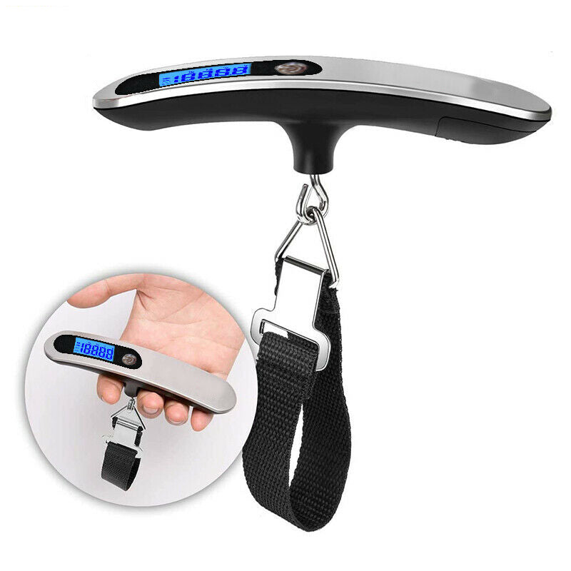 Digital Portable Hanging T shaped Weighing Scale For Luggage | Luggage Weight Machine Zaappy