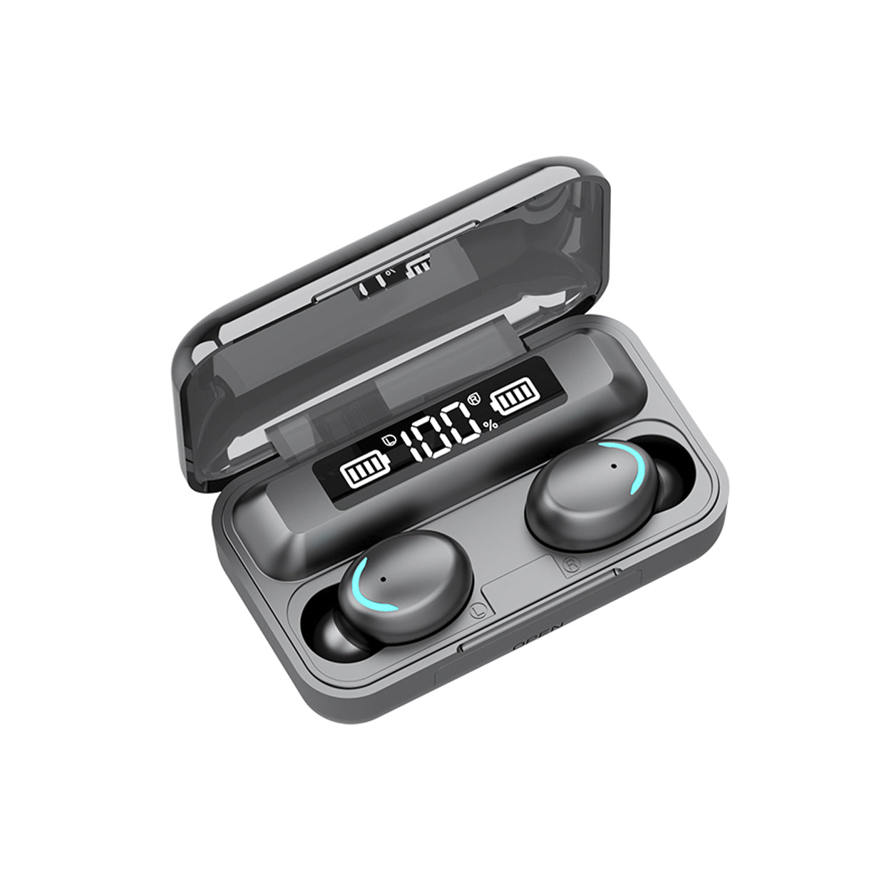 F9-8-TWS Wireless Rechargeable Bluetooth 5.0 Earbuds With Microphone Charging Box | Buy 2 Get 1 Free