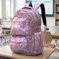 Cute Teddy Print Backpack Bag, Lightweight Water-Resistant with Multiple Compartments, Adjustable Padded Straps, Travel Daypack for School, College & Daily Use