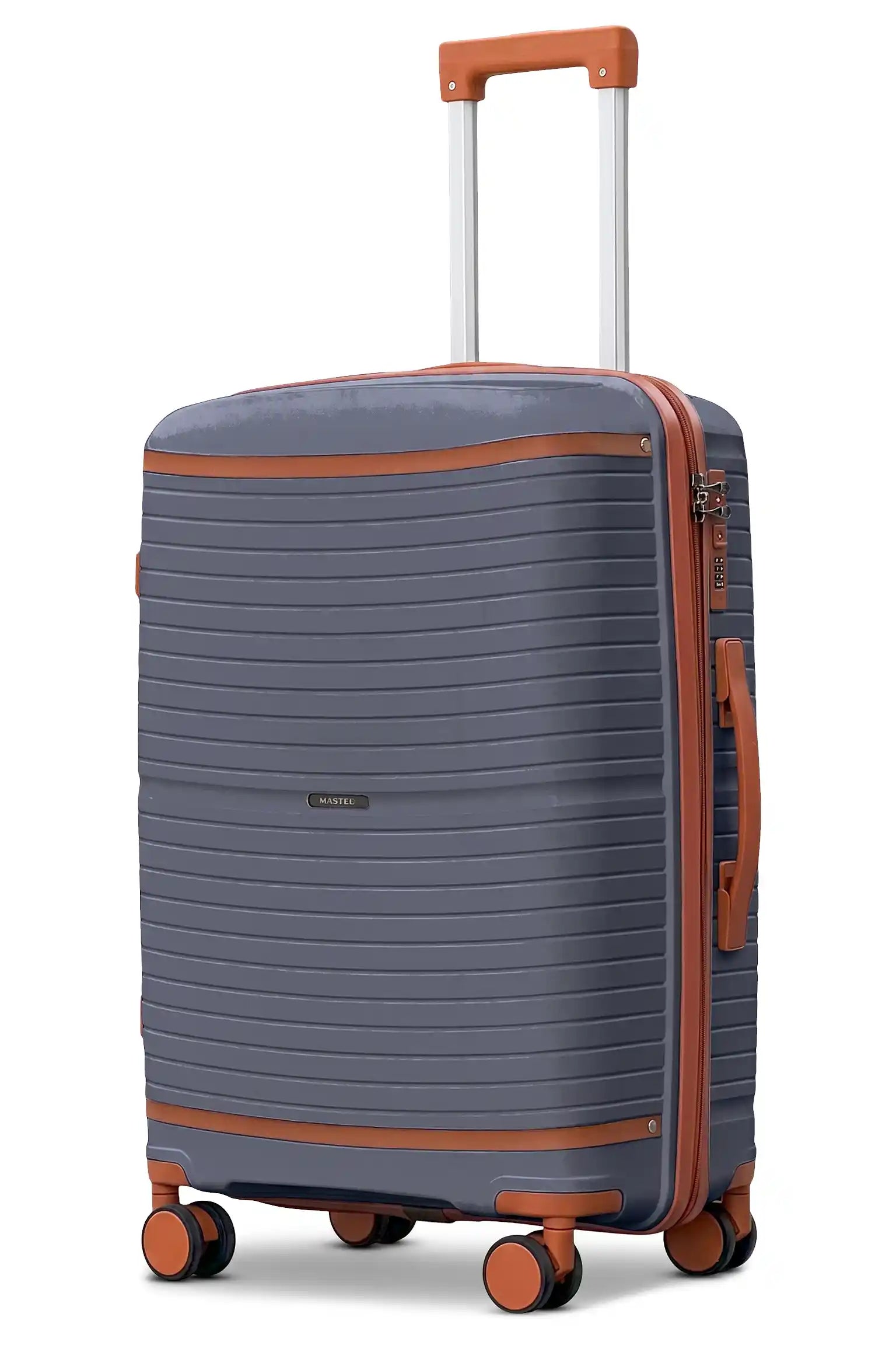 Textured PP Expandable Hard Side Luggage Set | Unbreakable Polypropylene Suitcase with Spinner Wheels