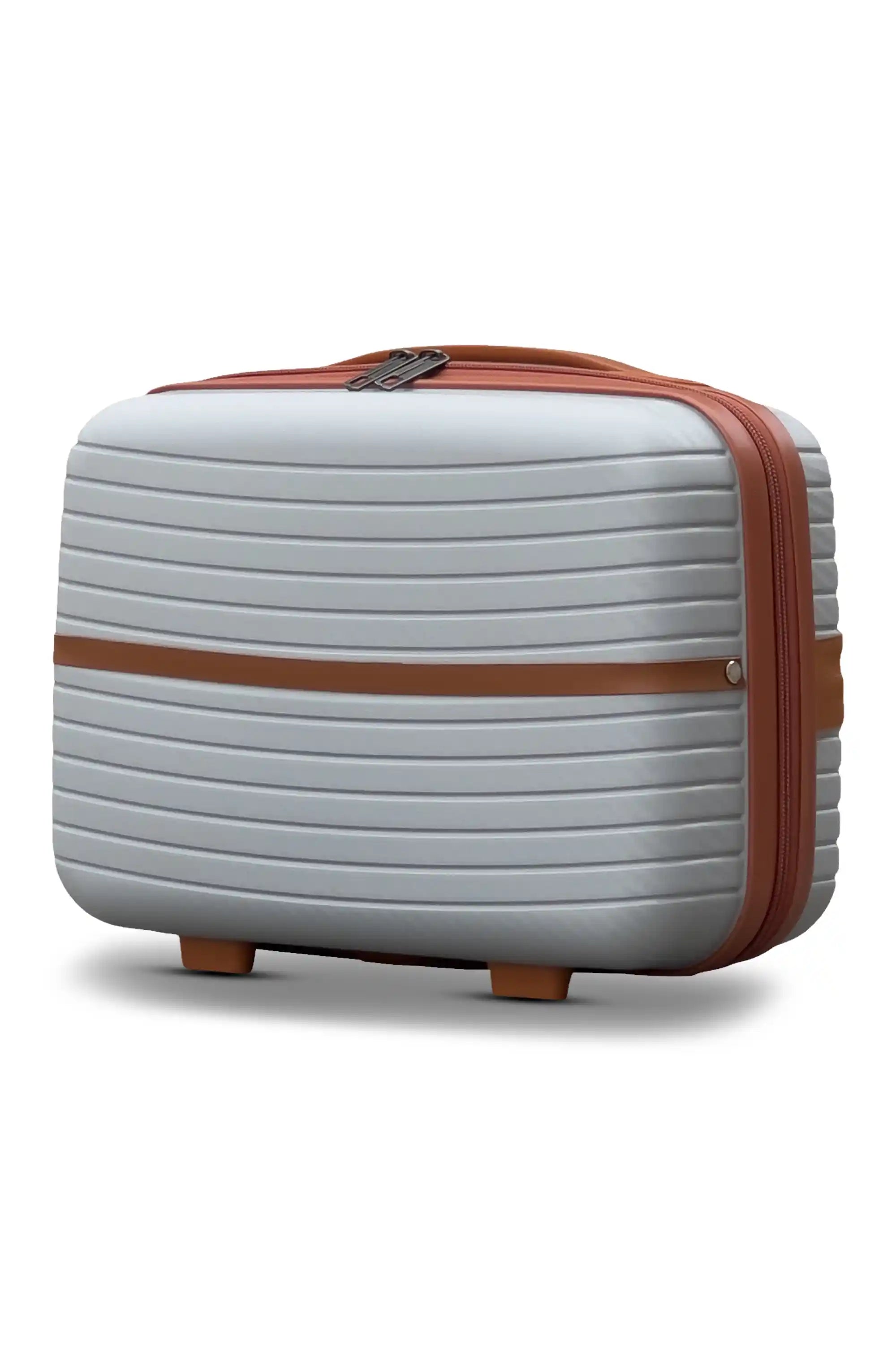 Textured PP Beauty Case Lightweight Stylish Cosmetic Organizer Box