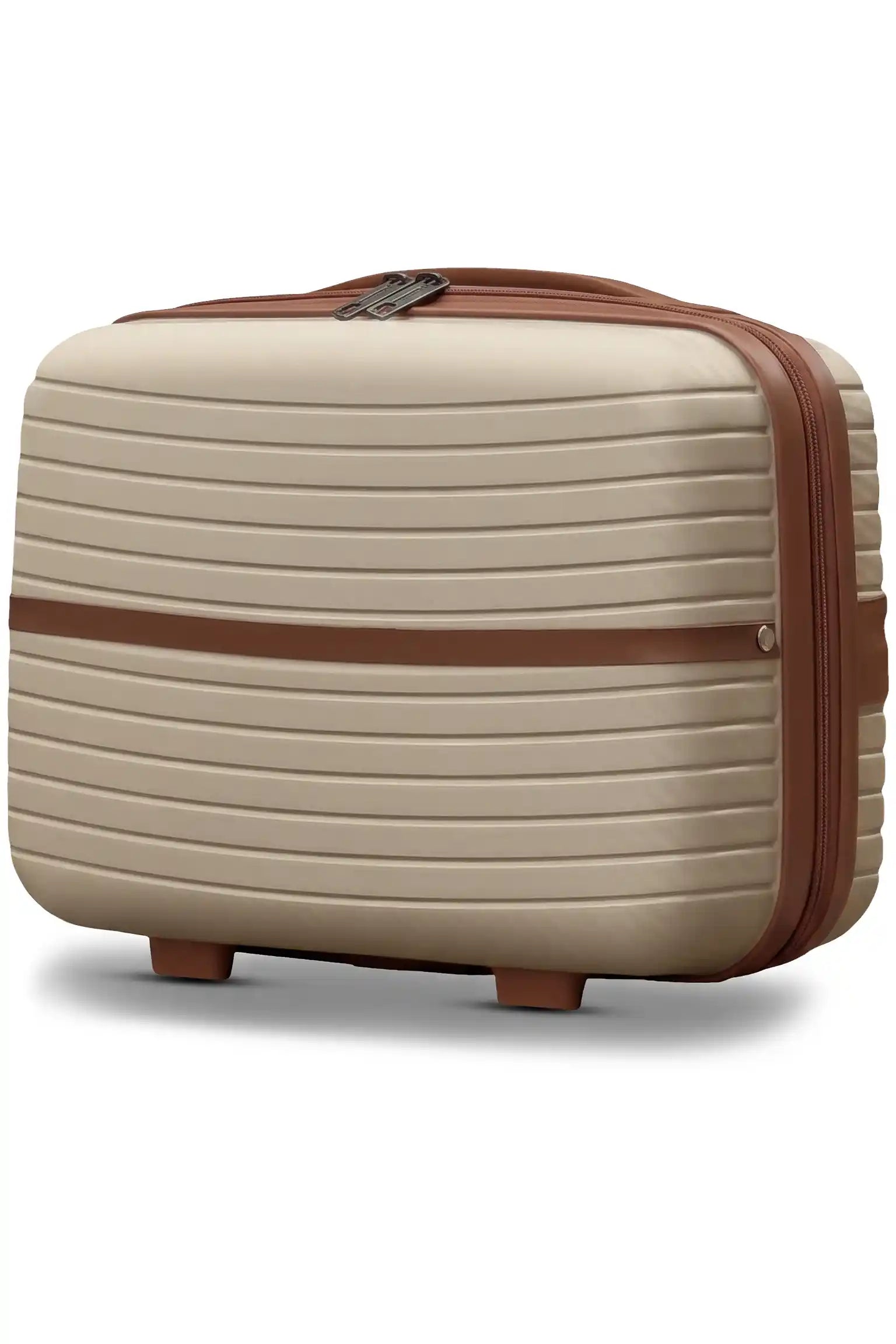 Textured PP Beauty Case Lightweight Stylish Cosmetic Organizer Box
