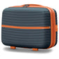 Textured PP Beauty Case Lightweight Stylish Cosmetic Organizer Box