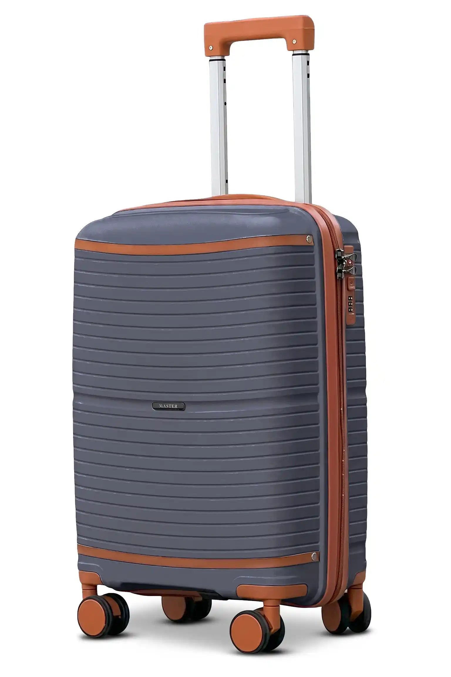 Textured PP Expandable Hard Side Luggage Set | Unbreakable Polypropylene Suitcase with Spinner Wheels