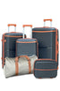 Textured PP Expandable Hard Side Luggage Set | Unbreakable Polypropylene Suitcase with Spinner Wheels
