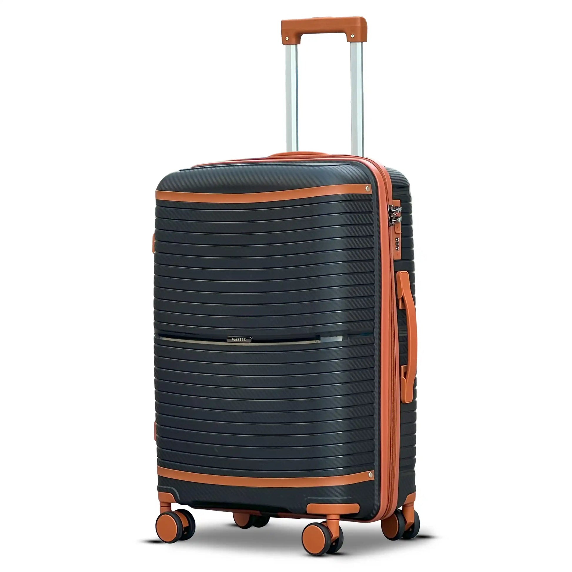 Textured_pp_Luggage_20kg- Black