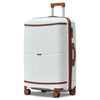 Textured Hard Side Unbreakable PP Luggage Large 28 inch with Spinner Wheels