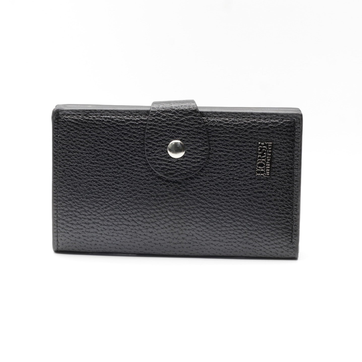 Thin PU Leather Credit Card Holder Button Wallet | Long Multi Card Slot Coin Purse Zaappy