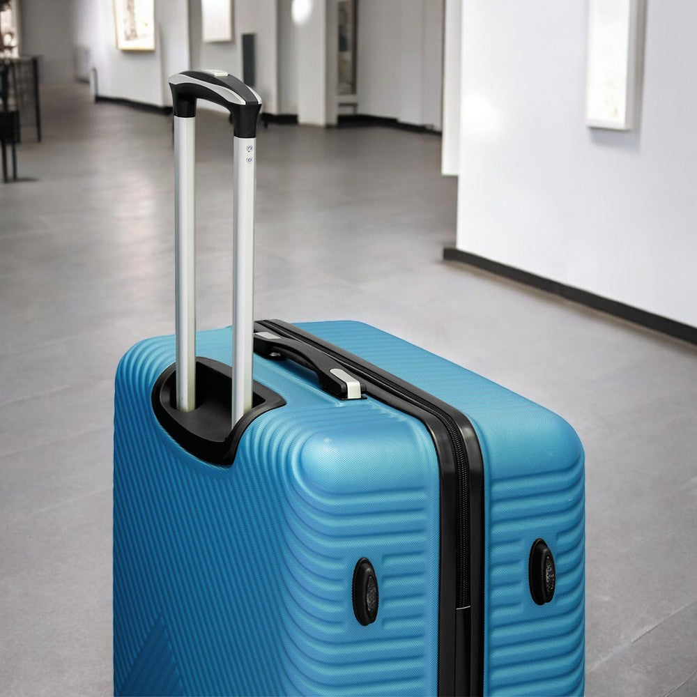 28 Inch TravelGo ABS Lightweight Luggage Bags with Spinner Wheels