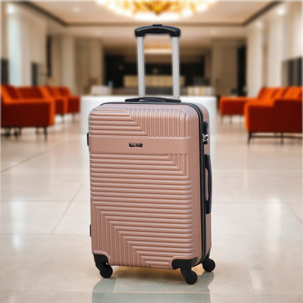 Travel Way ABS Luggage Set | Lightweight Hard Case with Spinner Wheels | Durable Trolley Bags | 3 Piece Set 20, 24 and 28 inches