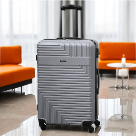 Travel Way ABS Luggage Set | Lightweight Hard Case with Spinner Wheels | Durable Trolley Bags | 3 Piece Set 20, 24 and 28 inches
