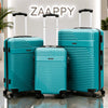 Travel Way ABS Luggage Set | Lightweight Hard Case with Spinner Wheels | Durable Trolley Bags | 3 Piece Set 20, 24 and 28 inches