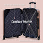 Travel Way ABS Luggage Set | Lightweight Hard Case with Spinner Wheels | Durable Trolley Bags | 3 Piece Set 20" 24" 28"