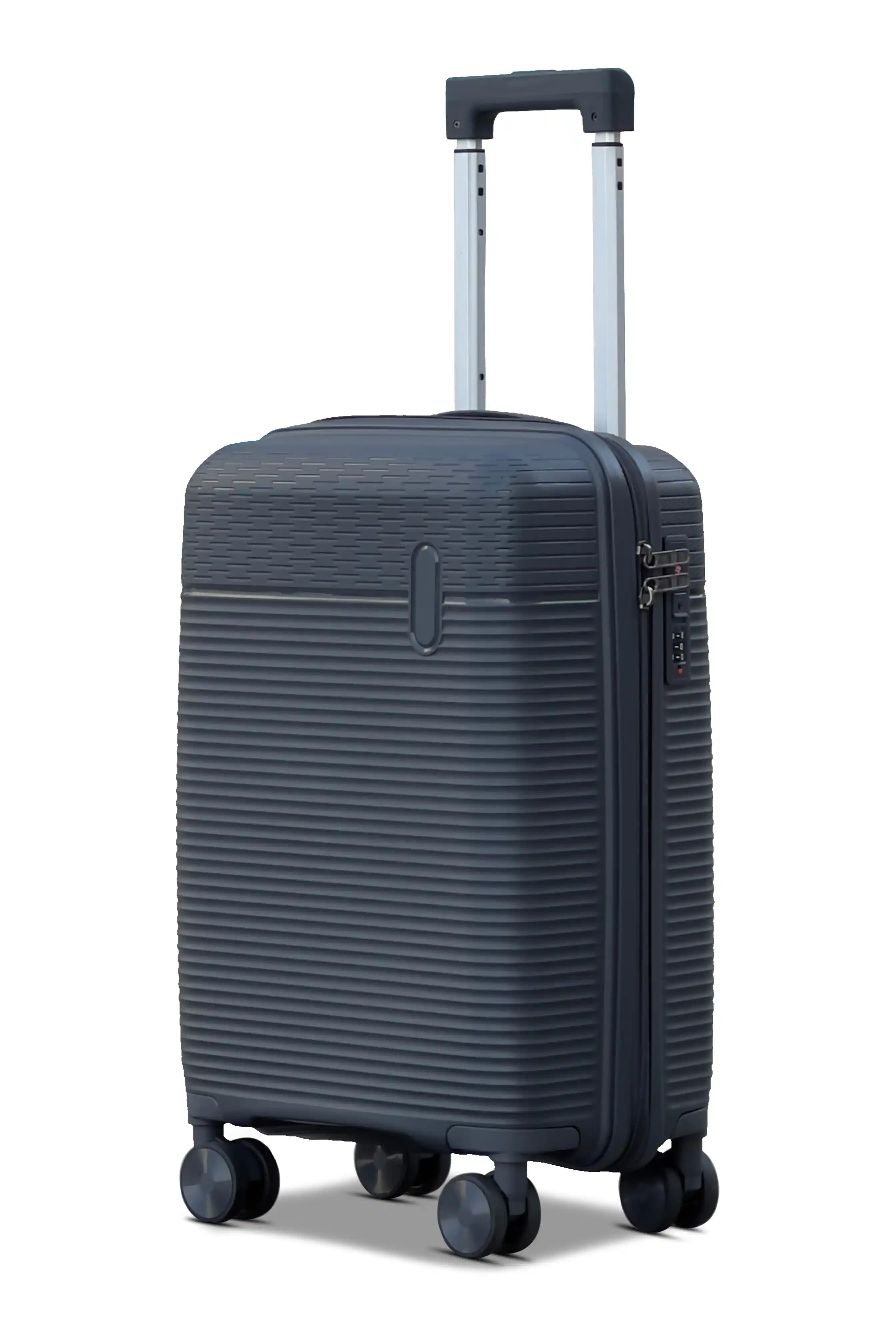Travel Way PP Line Pro Unbreakable Lightweight 3 Pcs Set (20/24/28 Inch) Hard Shell Luggage Bag With Combination Lock And Telescopic Handle