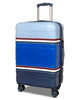 24 Inch Travelus Printed Hard Shell PC Lightweight Medium Size Check In Luggage In Multicolours