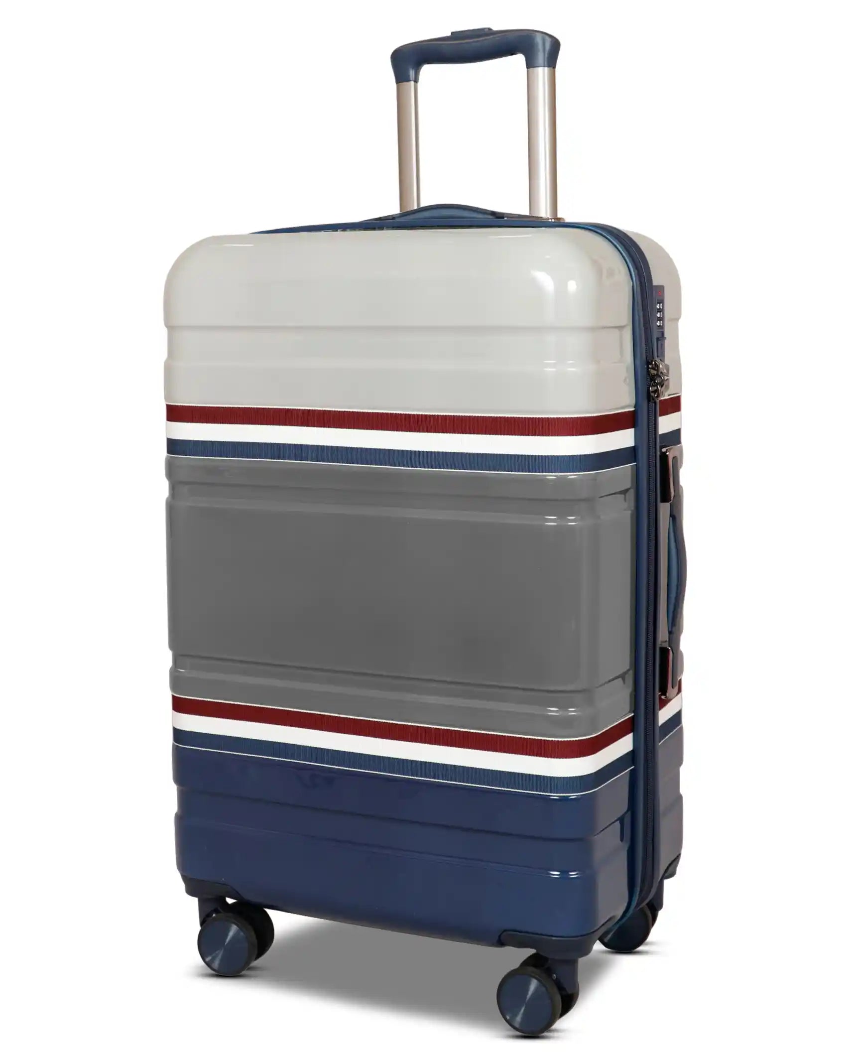 Travelus Printed Hard Shell PC Lightweight 3 Pcs Luggage Set in Multicolours | 20,24,28 Inches