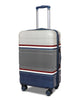 20 Inch Travelus Printed Hard Shell PC Lightweight Small Size Carry On Luggage In Multicolours