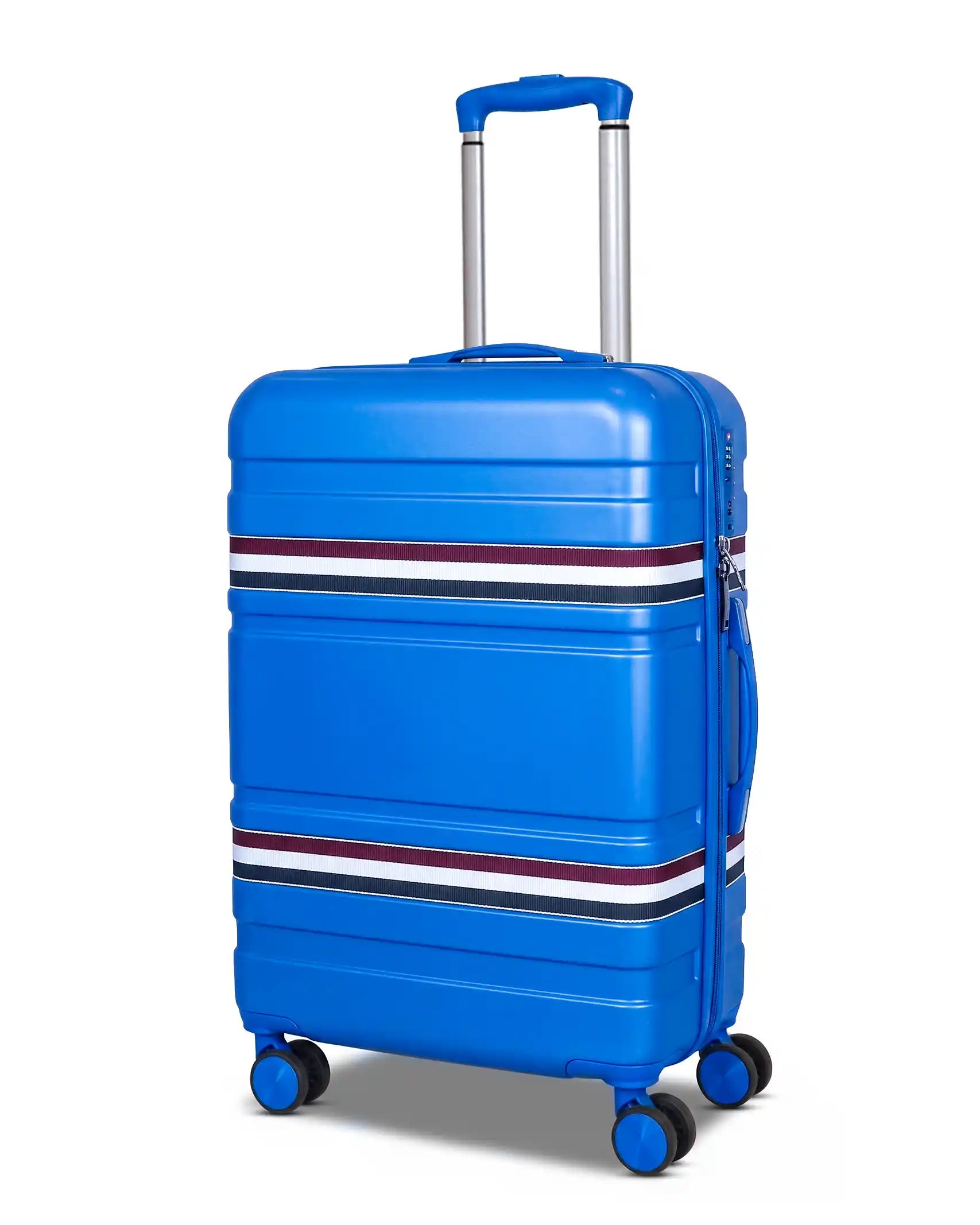 Travelus Printed Hard Shell PC Lightweight 3 Pcs Luggage Set in Multicolours | 20,24,28 Inches