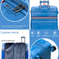 Travelus Printed Hard Shell PC Lightweight Stylish Luggage 3 Piece set with special features