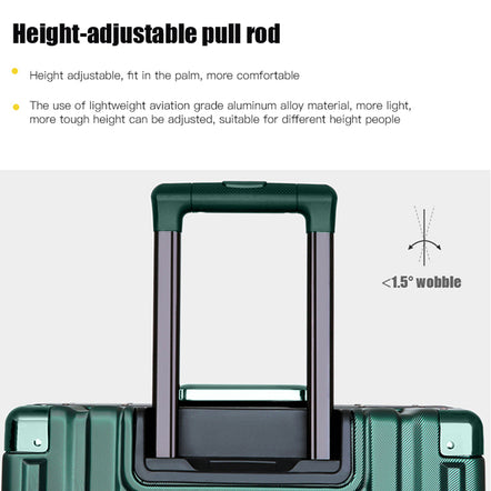 Trending Aluminum Luggage | USB Charging Port | Bottle Holder | Free Your Hands | Stylish Travel Companion | 3 Pcs Set 20, 24 and 28 Inches