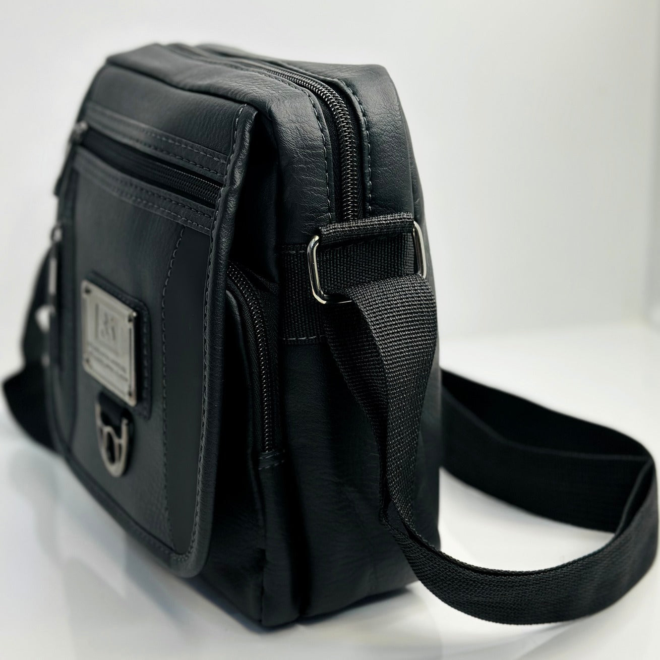 Stylish Small Black Colour UF Side Bag | Back To School