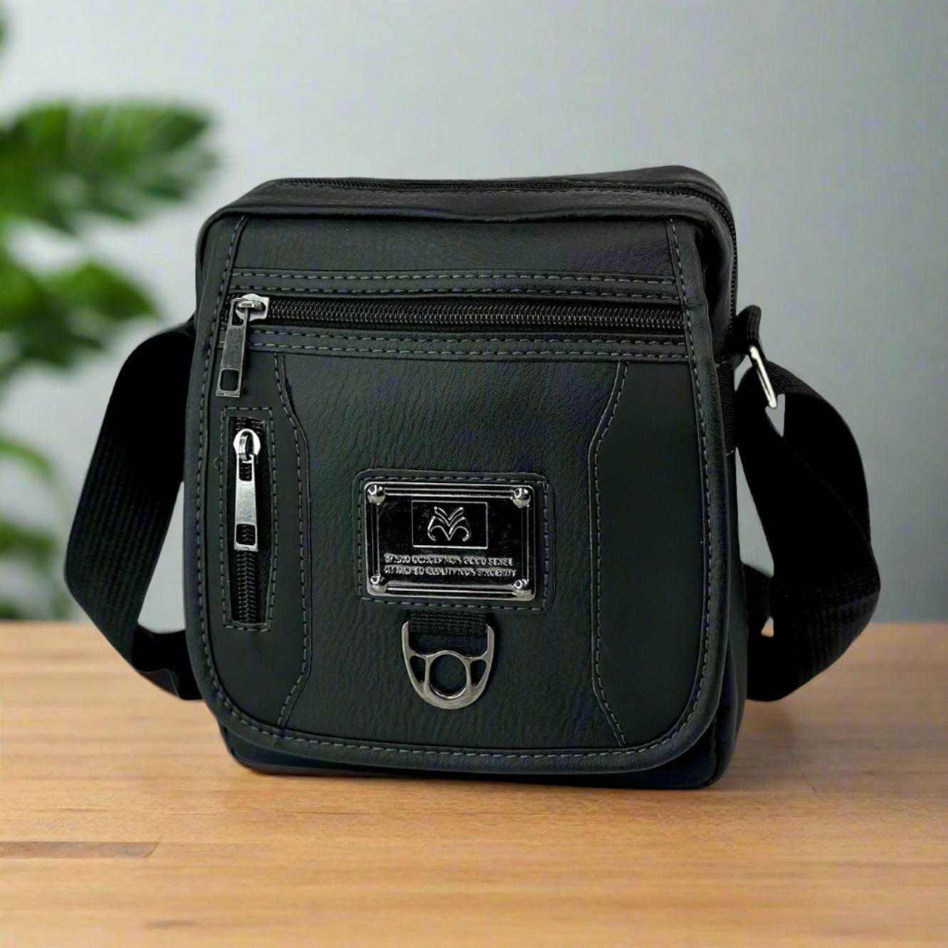 Stylish Small Black Colour UF Side Bag | Back To School