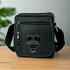 Stylish Small Black Colour UF Side Bag | Men Messenger Bag