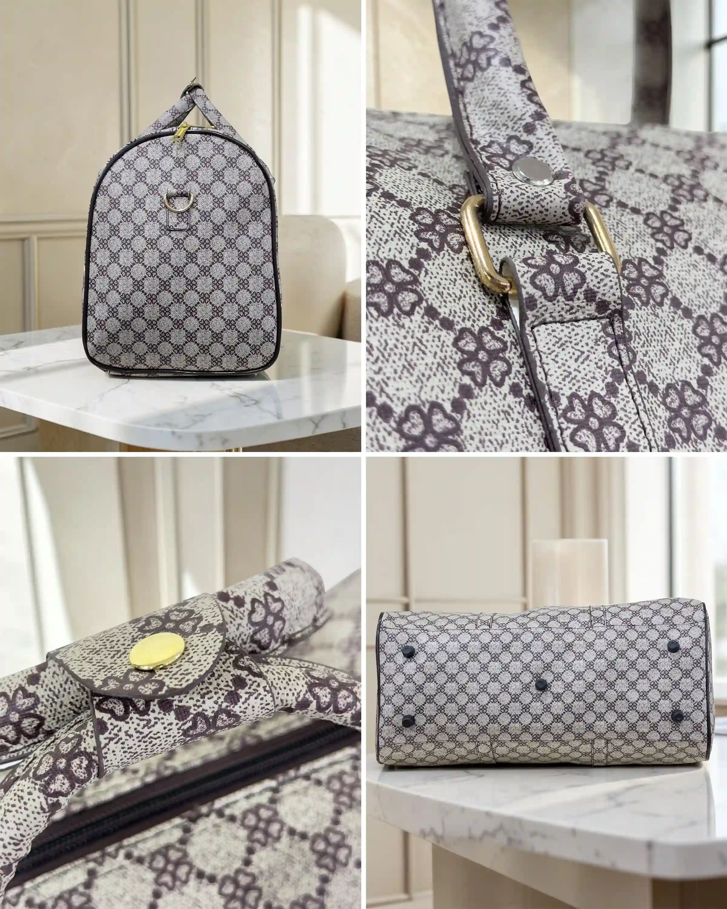 VL PU Leather Beauty Case Lightweight Cosmetics Bag - Big