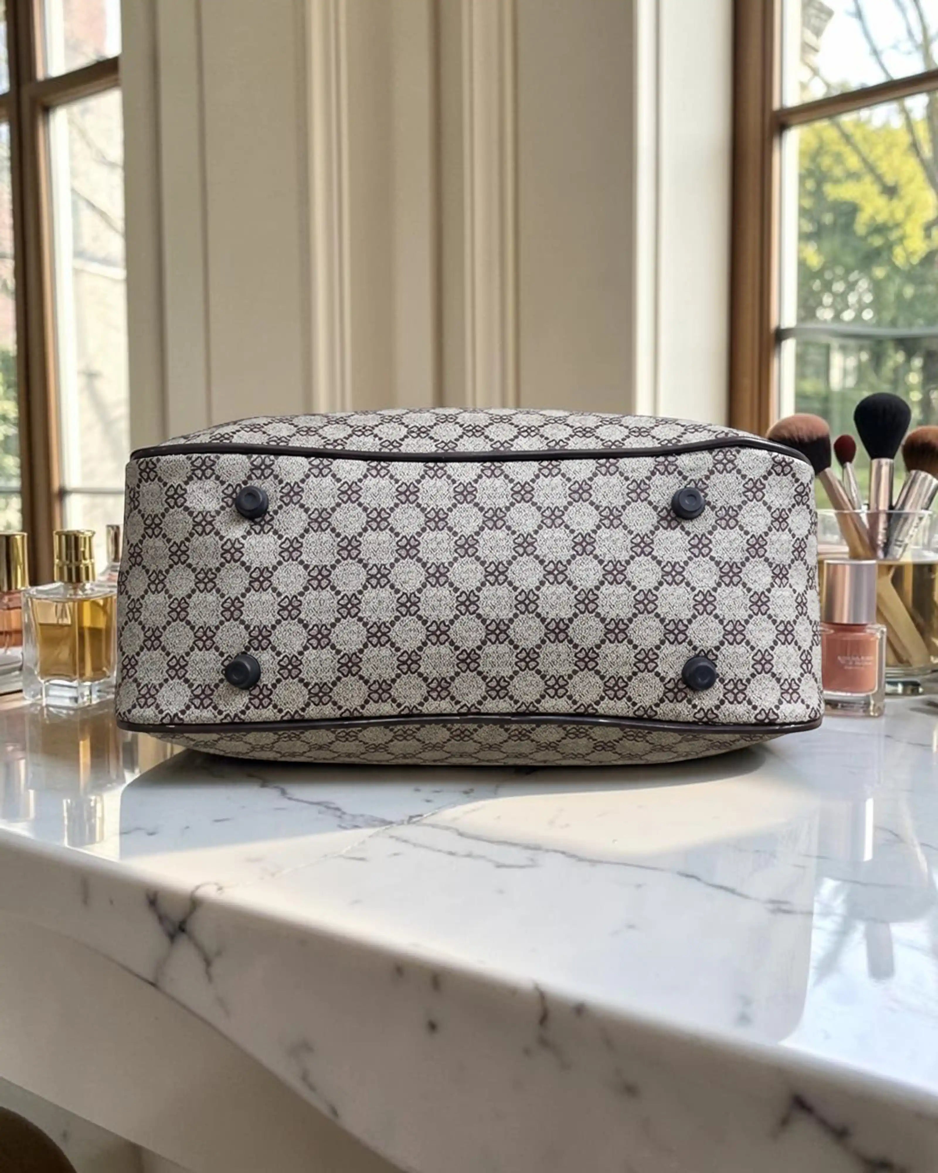 VL PU Leather Beauty Case Lightweight Cosmetics Bag - Small