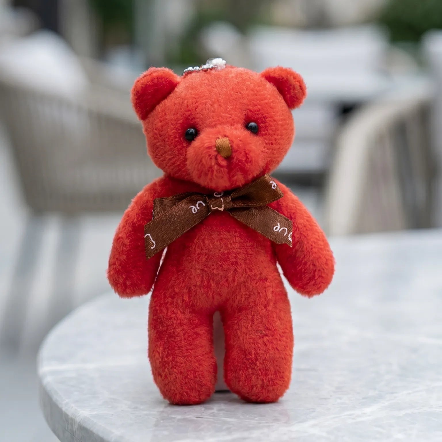 Valentine Cute Mini Teddy Bear Plush Toy Keychain | Stuffed Bear Doll Pendant