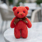 Valentine Cute Mini Teddy Bear Plush Toy Keychain | Stuffed Bear Doll Pendant