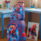 Web Wheeled 3 Pcs School Bag, Lightweight With Multiple Compartments And Adjustable Padded Straps