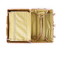 28" Rose Gold Colour Aluminium Framed ABS Hard Shell Without Zipper TSA Luggage Zaappy.com